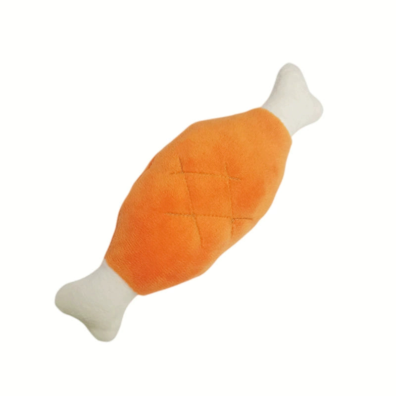 Soft plush Interactive toy for cat and dogs