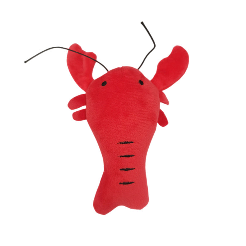 Soft plush Interactive toy for cat and dogs